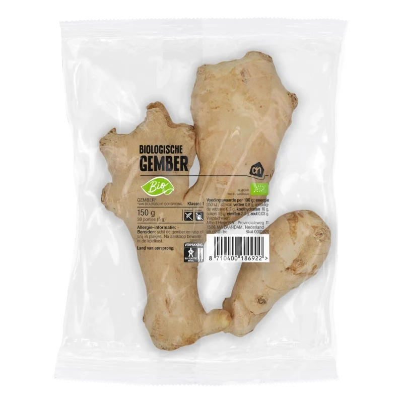 Biologisch Gember