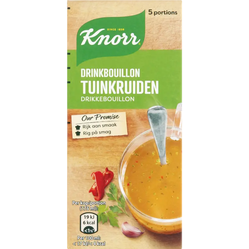 Knorr Drinkbouillon tuinkruiden