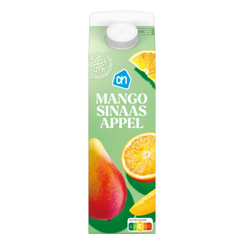Gekoelde mango sinaasappeldrank