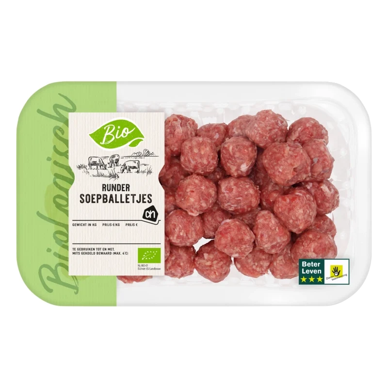 Biologisch Rundersoepballetjes
