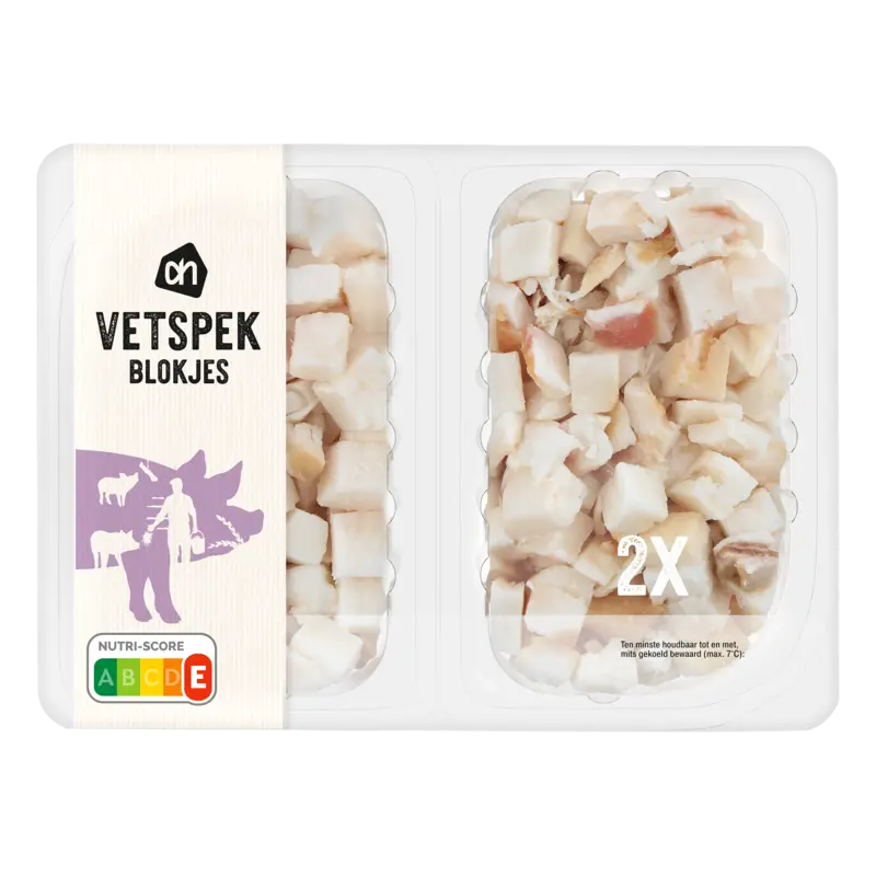 Vetspek blokjes
