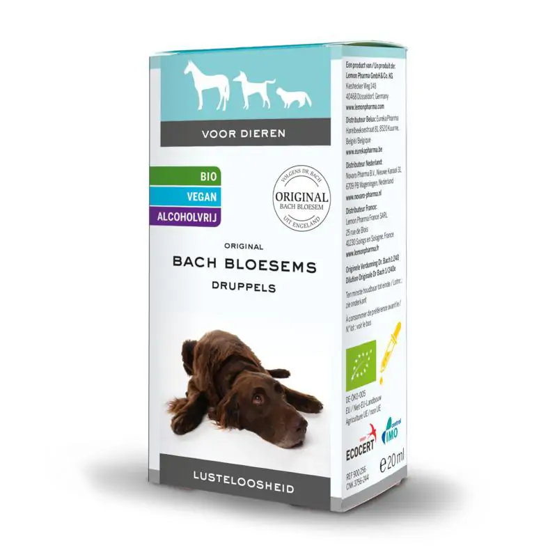 Lemon Pharma Bach bloesem dier lusteloosheid 20 ml