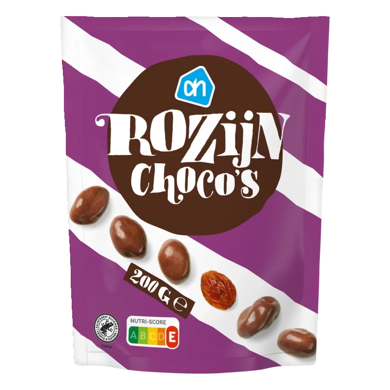 Rozijn choco's