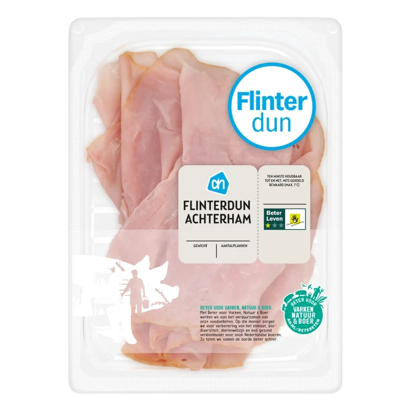 Flinterdunne achterham