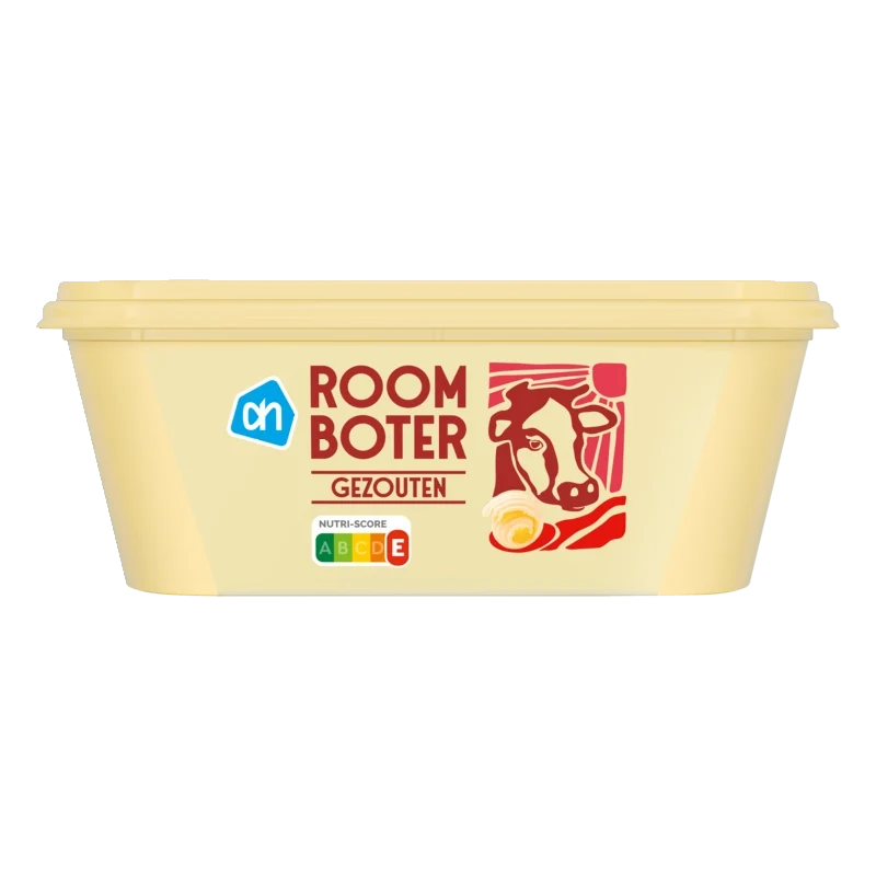 Roomboter gezouten in kuip