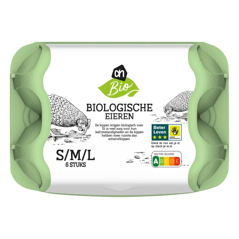 Biologisch Eieren S M L