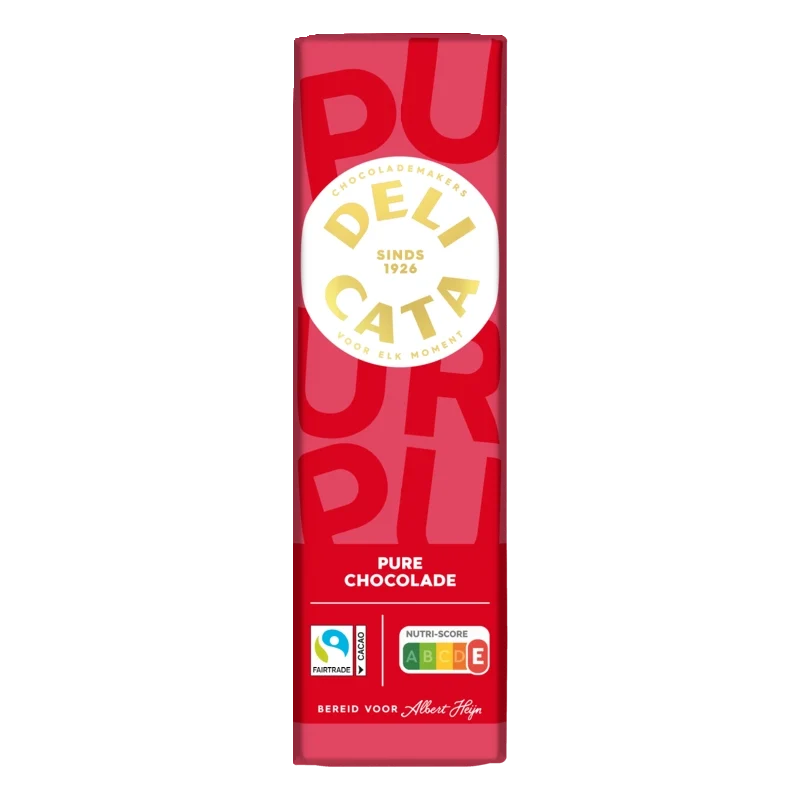 Delicata Reep krachtige pure Belgische chocolade