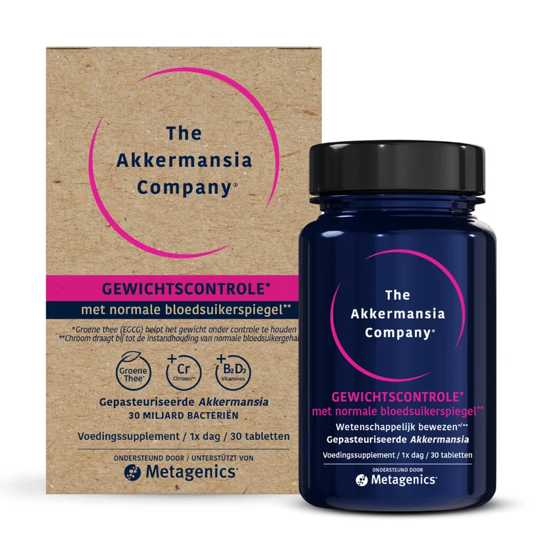 Akkermansia Gewichtscontrole V2 NFD 30 tabletten