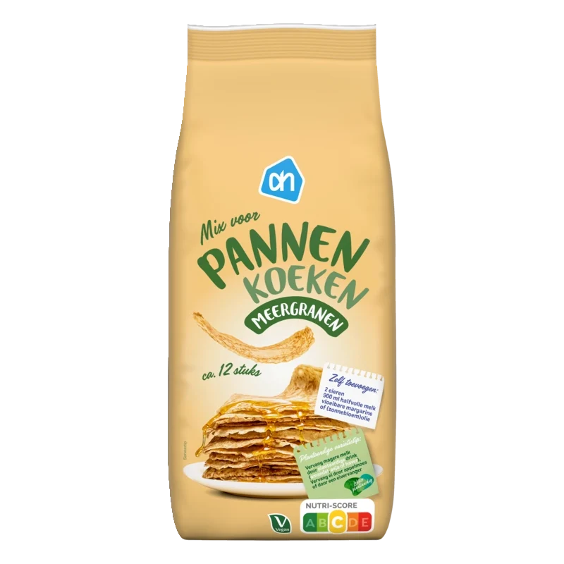 Mix voor pannenkoeken meergranen