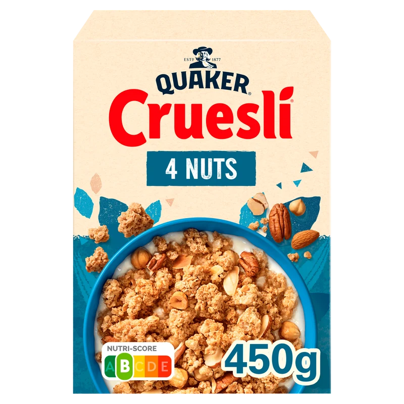 Quaker Cruesli 4 noten