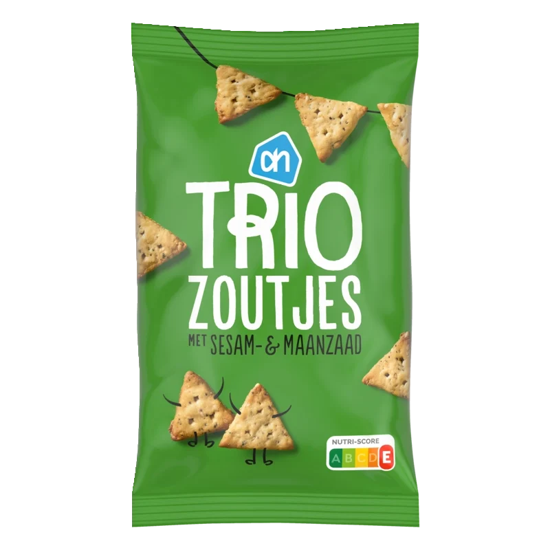 Trio zoutjes sesam- & maanzaad