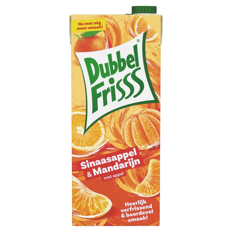 Dubbelfrisss Sinaasappel & mandarijn