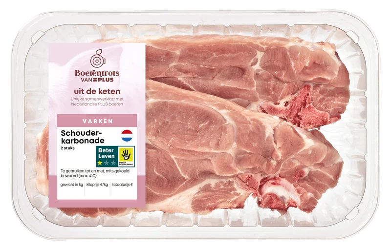 Boerentrots Schouderkarbonade 2 stuks