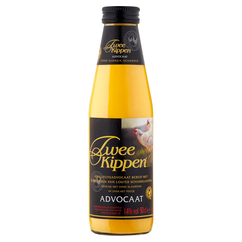Twee kippen Advocaat