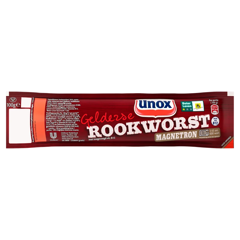 Unox Magnetron Rookworst