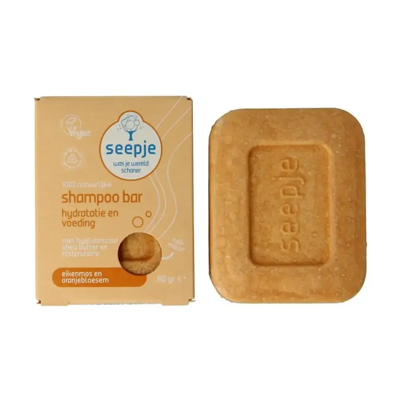 Seepje Shampoo bar eikenmos en oranjebloesem 80 gram