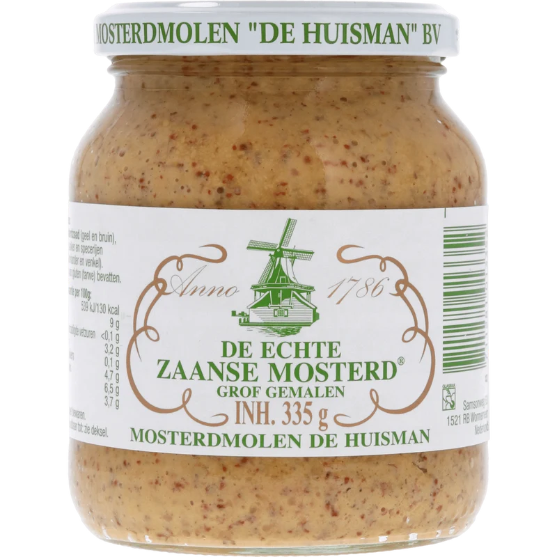 Huisman Zaanse mosterd grof