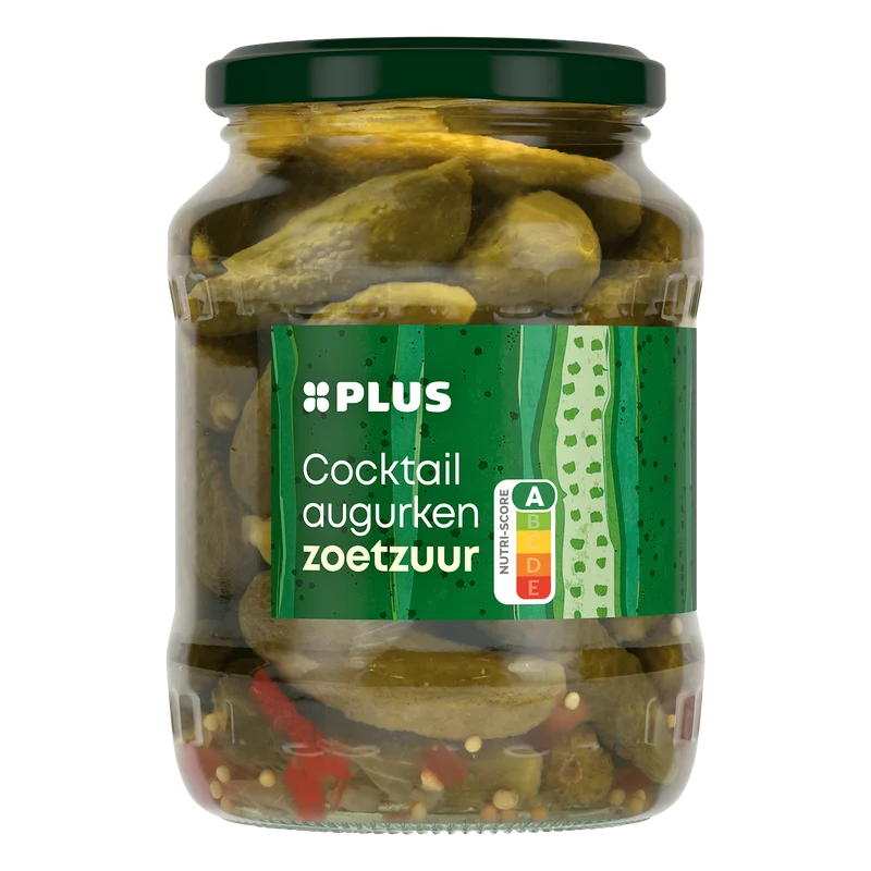 Cocktail augurken zoetzuur