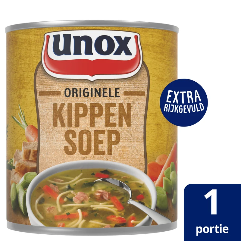 Unox Soep in Blik Kippensoep