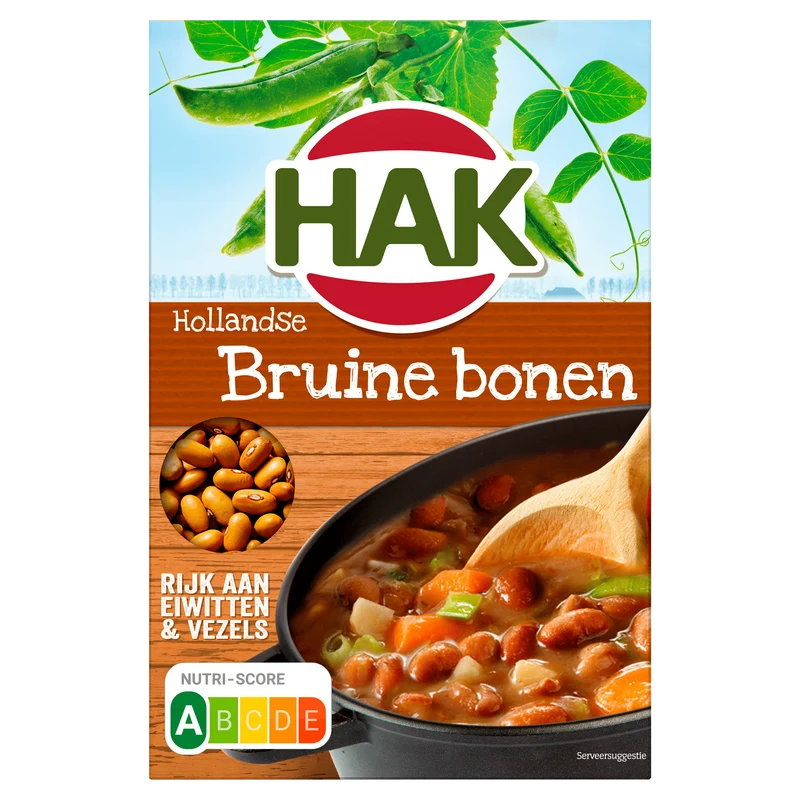 Hak Gedroogde bruine bonen