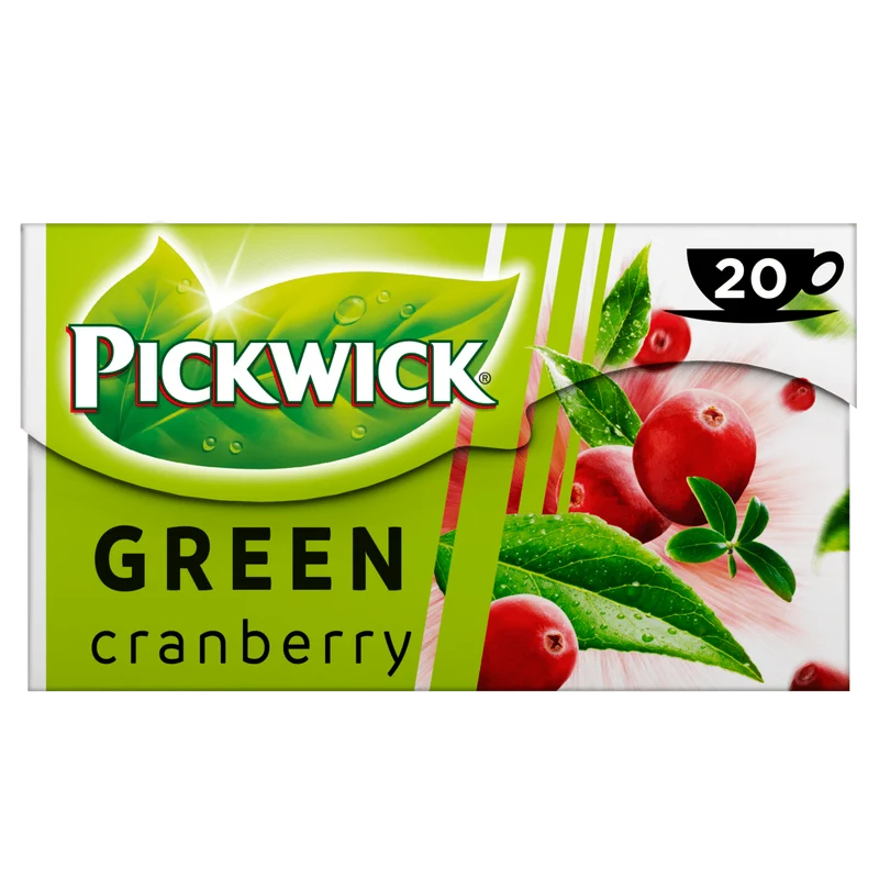 Pickwick Cranberry groene thee