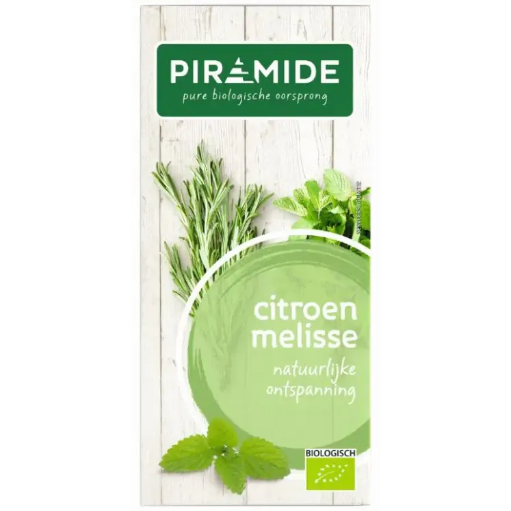 Piramide Citroenmelisse thee eko bio 20 zakjes