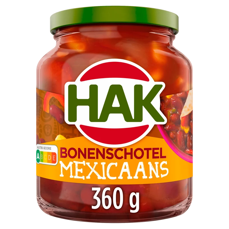 Hak Bonenschotel Mexicaans met mais