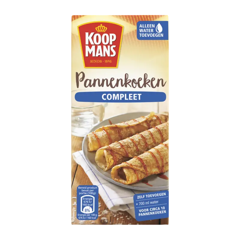 Koopmans Mix voor pannenkoeken compleet
