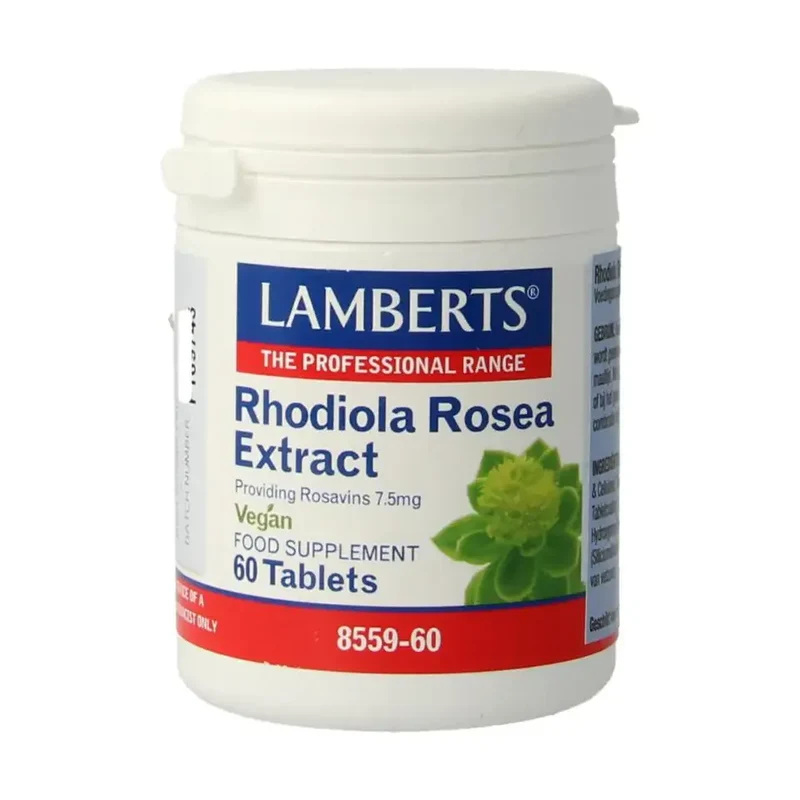 Lamberts Rhodiola rosea extract 60 tabletten