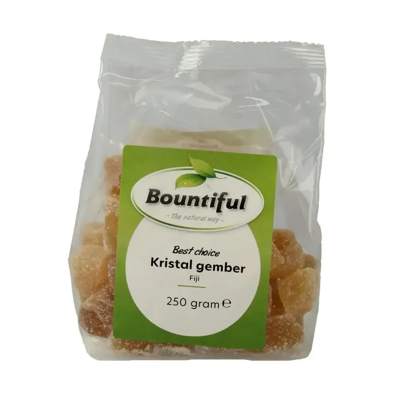 Bountiful Kristal gember 250 gram