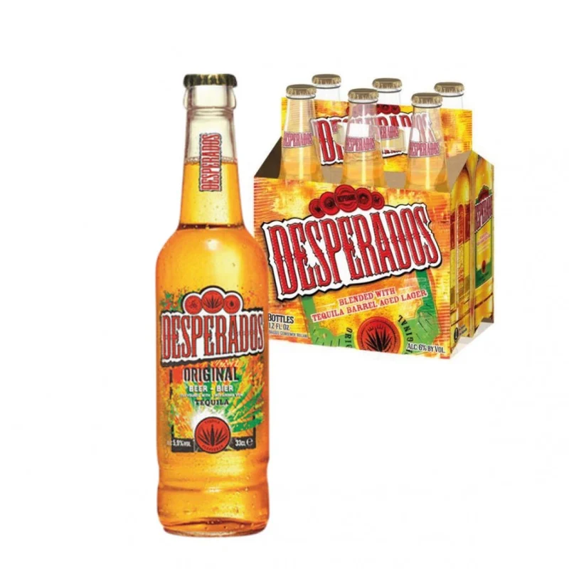 DESPERADOS BOTELLA PACK 6x33 CL.
