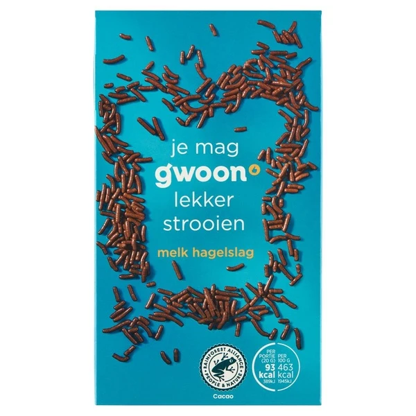 G'WOON HAGELSLAG MELK 600 GR.