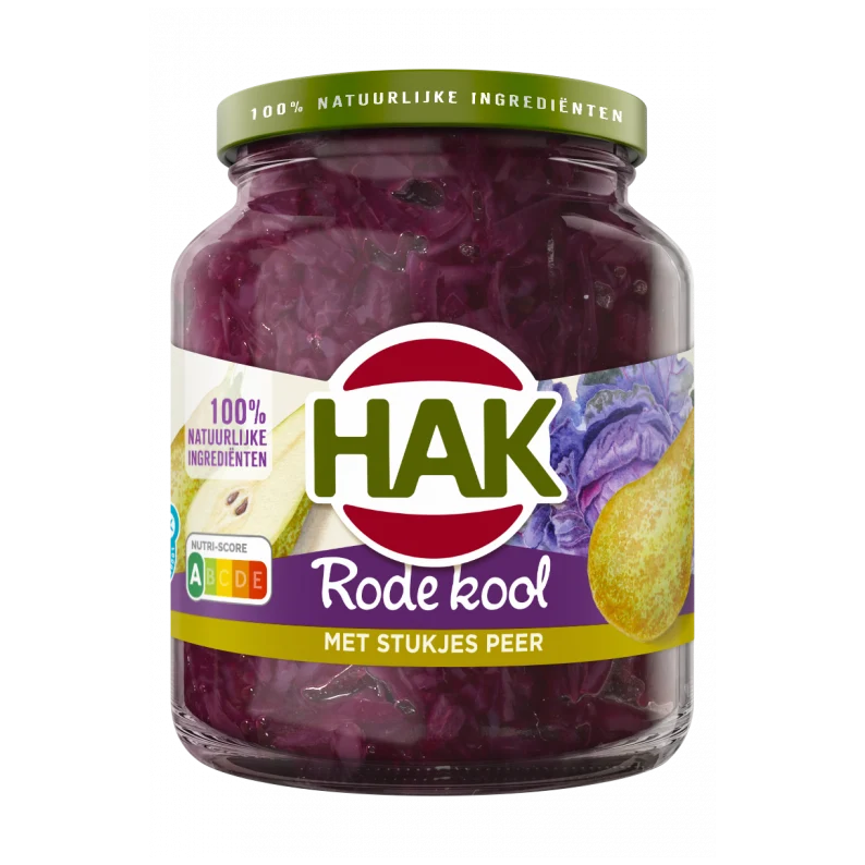 Hak Red Cabbage With Pear & Cinnamon 370 ml