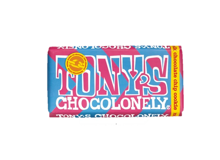 Tony's Chocolonely Bars Milk Chocolate Chip 180 g
