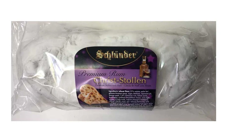 Schluender Rum Christmas Stollen 750g
