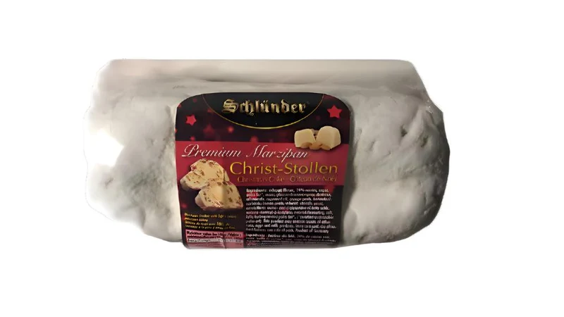 Schluender Marzipan Christmas Stollen 750g
