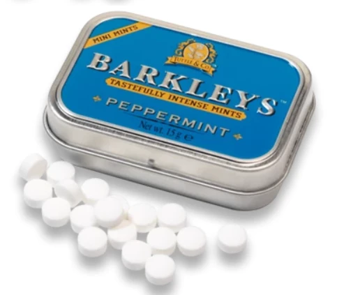 Barkley's Intense Mints Peppermint 50g