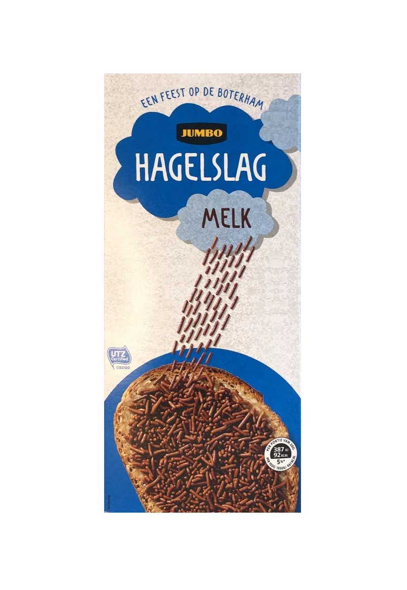 Jumbo Milk Chocolate Hail 600g