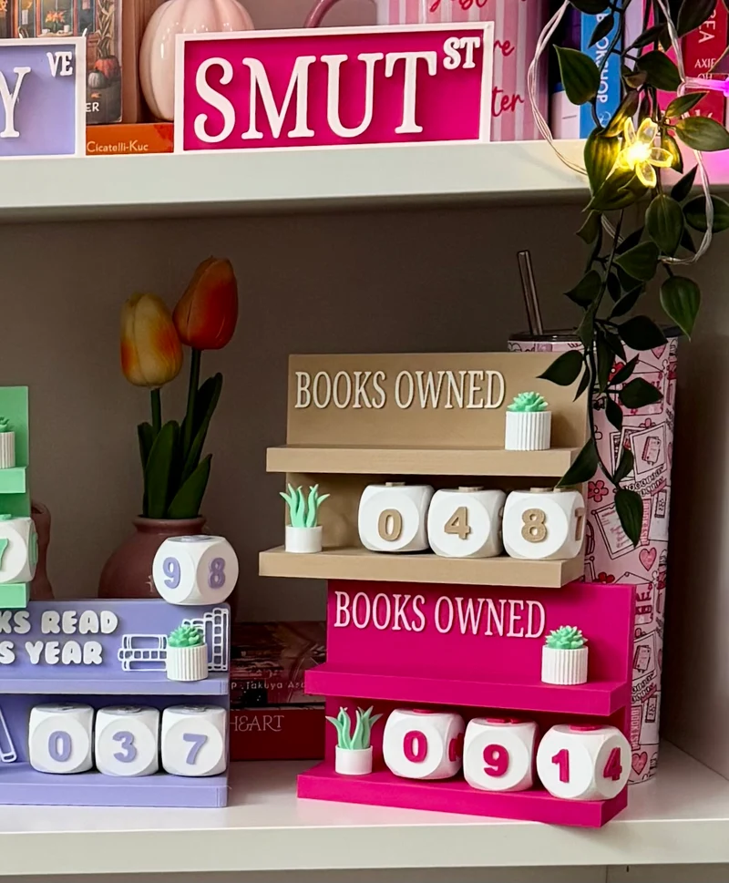 Book Counter l Books Owned zonder boeken