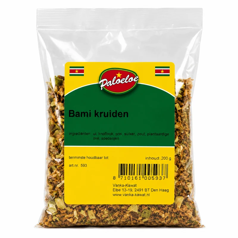 PALOELOE BAMI KRUIDEN ZAK 200 GR.