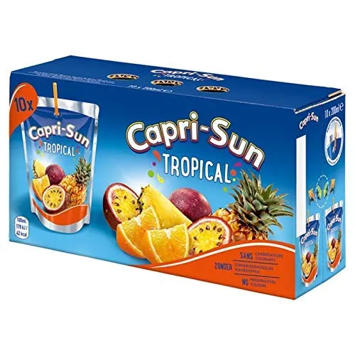 CAPRISUN TROPICAL PACK 10x20 CL.