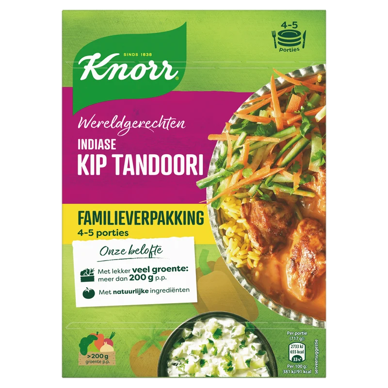 Knorr Wereldgerecht Kip Tandoori XXL