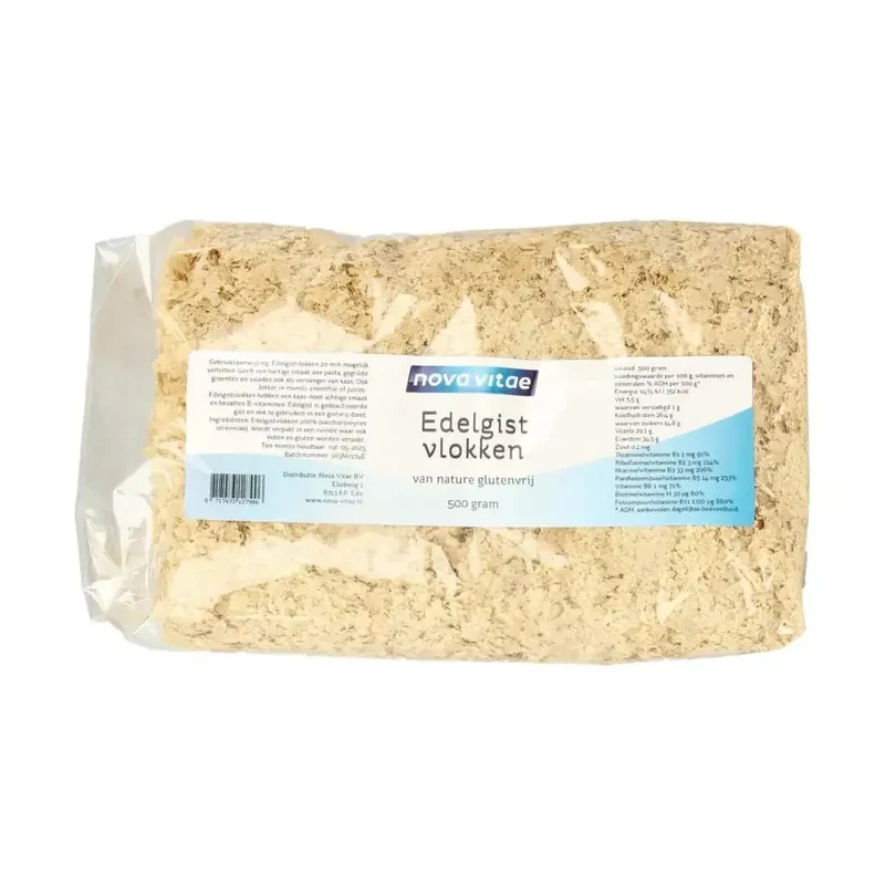 Nova Vitae Edelgistvlokken 500 gram