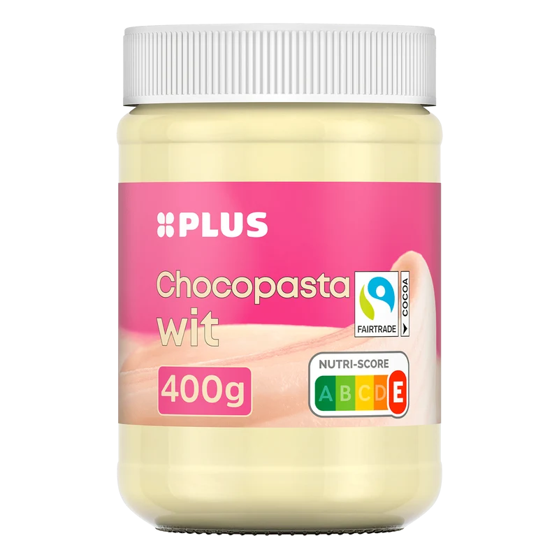 Witte chocoladepasta Fairtrade