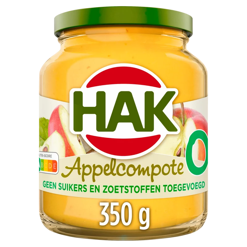 Hak Appelcompote 0% suiker toegevoegd