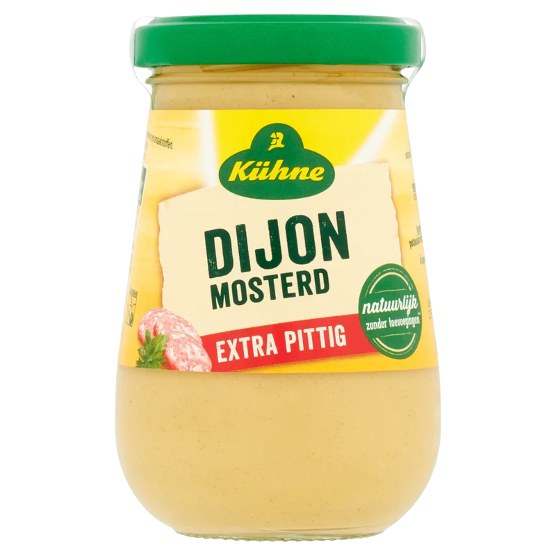 Kuhne Mosterd Dijon extra pittig