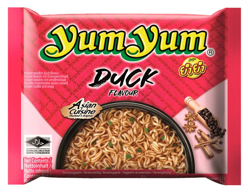 Yum Yum Noodlesoep Peking eend