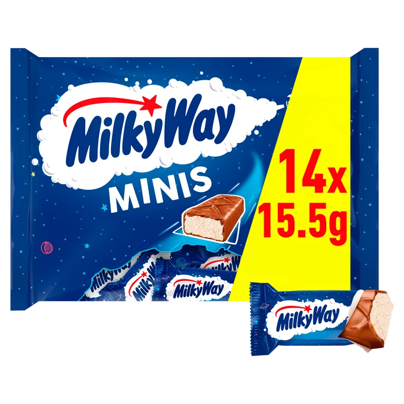 Milky Way Melk Chocolade Mini's Repen
