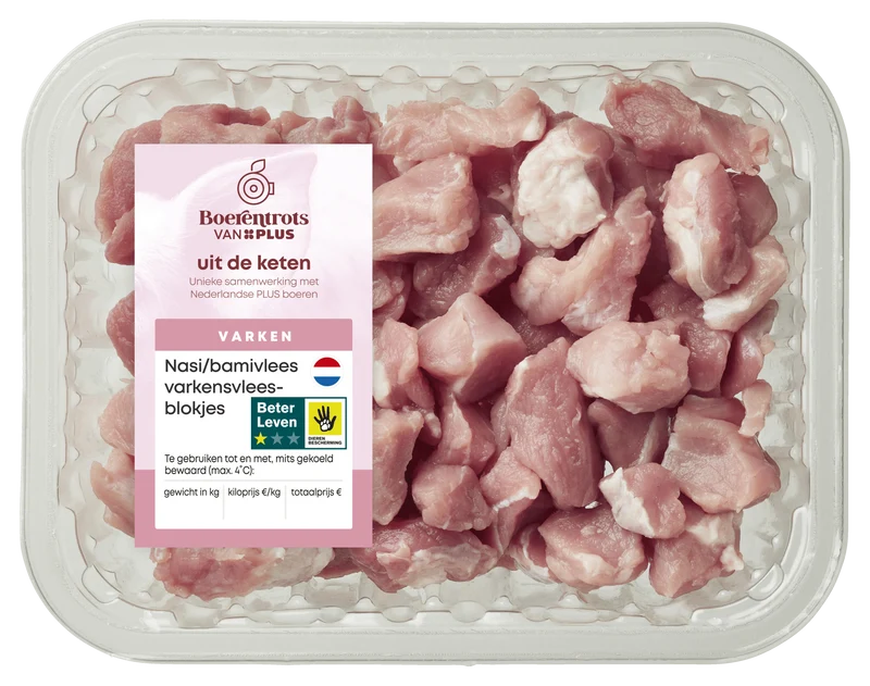 Boerentrots Nasi-bamivlees