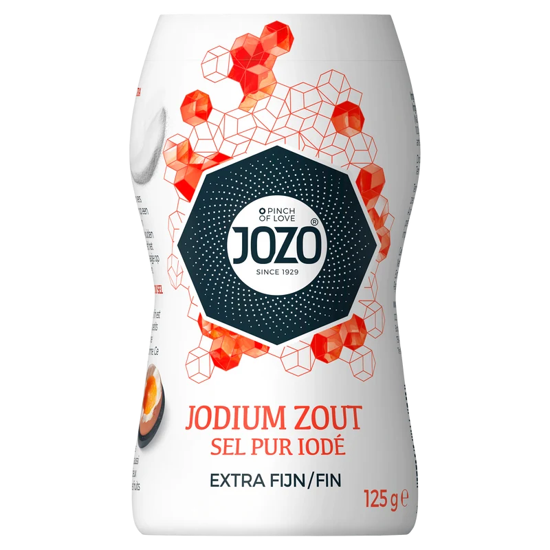 Jozo Zout met jodium tafelstrooier